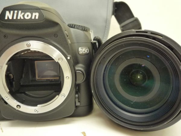 F168 Nikon ニコン D50 TAMRON ASPHERICAL LD XR Di Ⅱ AF 18-200mm レンズ付・M