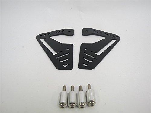 MT-10 2016-2017 ラジエター コアガード サイドカバー 黒