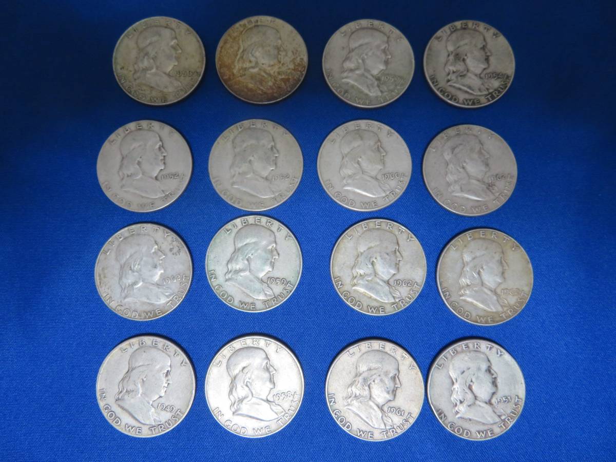 フランクリン アメリカ ハーフ ドル: 0 世紀半ばの象徴的な米国貨幣 