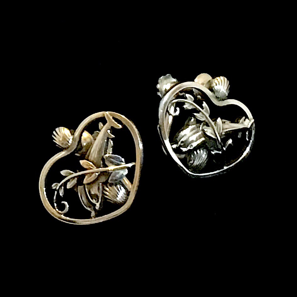 希少品・美品】GEORG JENSEN ジョージ ジェンセン イヤリング(イヤー 
