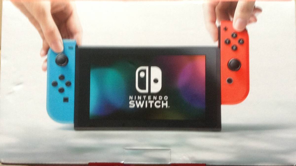ニンテンドー スイッチ本体 Joy-Con [(L)ネオンブルー/(R)ネオンレッド] ☆ 新品未開封 【即決あり・即発送】