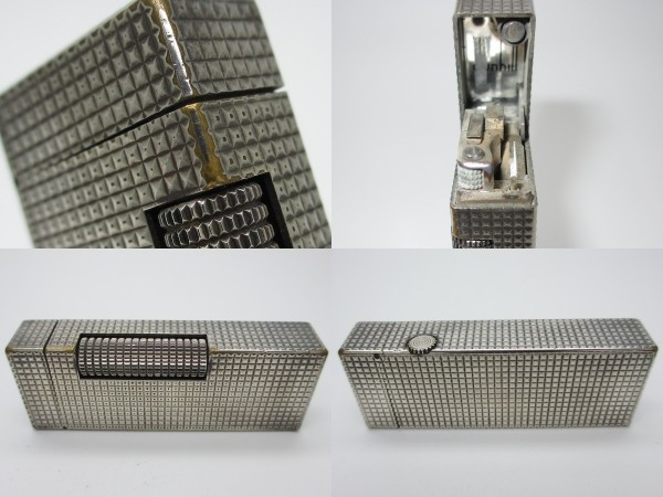 LC23Y Dunhill ダンヒル ガスライター ローラー シルバー系