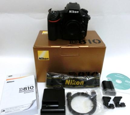 【1634】 ニコン デジタル一眼カメラ D810 ボディ 極美品 中古