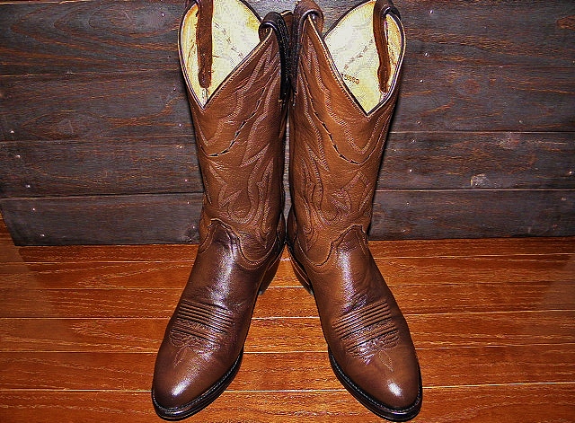 最高峰 TEXAS ルケーシー 2000 (Lucchese 2000) ウエスタンブーツ 濃茶 