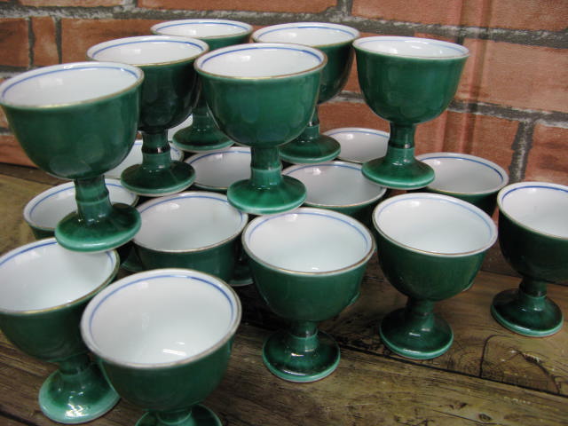 //P⑤珍味鉢 エッグスタンド 20個セット 鉢 小鉢 脚つき 珍味入れ食前酒 卵置き 大量 まとめて 業務用 店舗用 レストラン 定食 和食