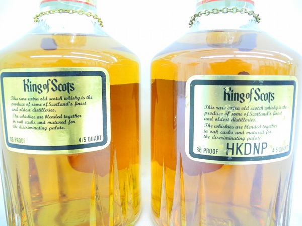 【未開栓】キングオブスコッツ ・ジョニーウォーカーデコ　古酒5本セット 楽天市場】【送料無料】 King of Scots レア エクストラ オールド 未開