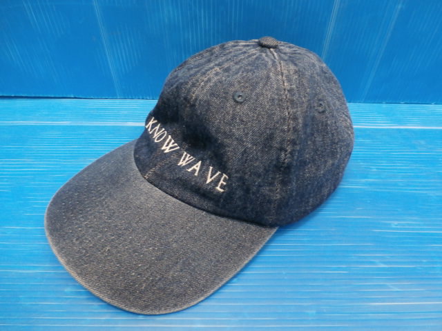 KNOW WAVE デニムキャップ SUPREME