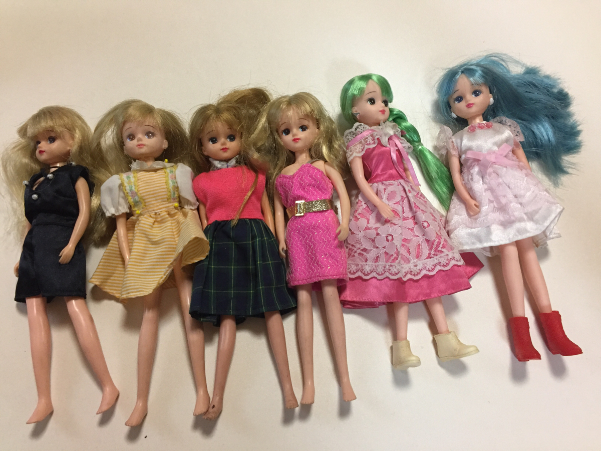 リカちゃん人形 6体 4代目 タカラ TAKARA ホビー まとめて まとめ売り kt