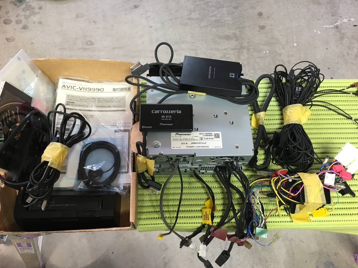 カロッツェリア サイバーナビ AVIC-VH9990 Bluetooth対応 地デジ4x4 取 