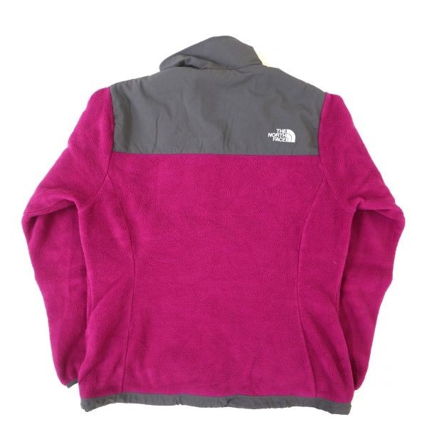 THE NORTH FACE ノースフェイス フリースジャケット 紫×グレー 