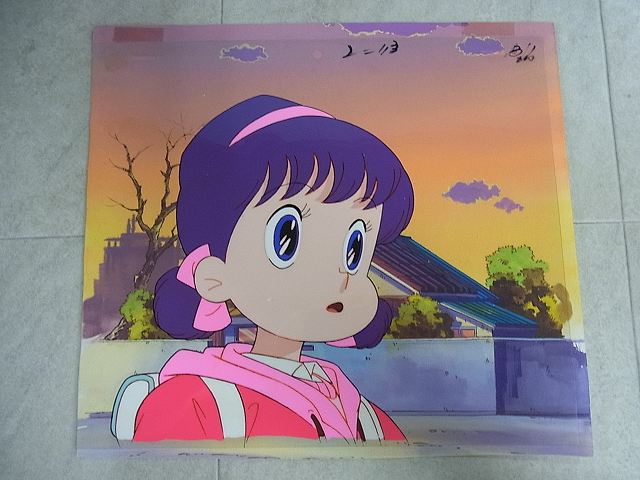 ▽背景・原画付セル画 ひみつのアッコちゃん 2期 その22 加賀美あつ子