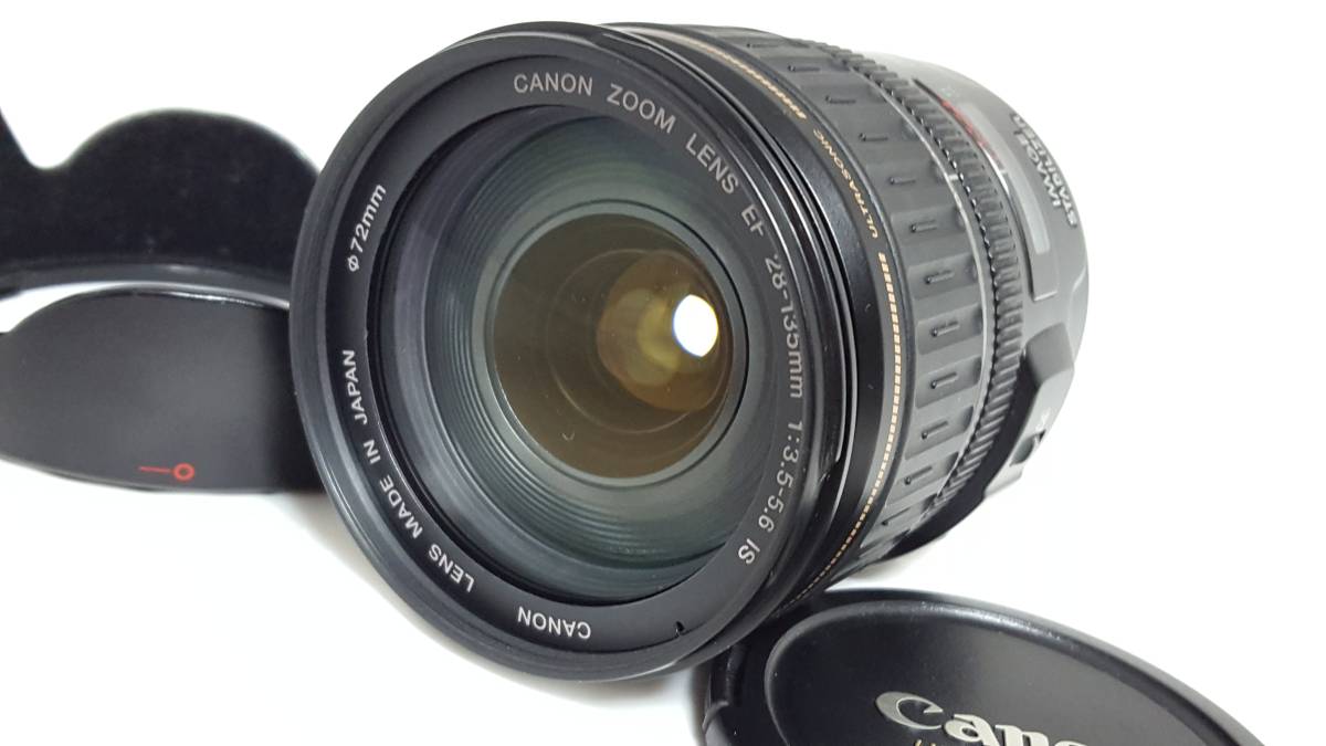 ★格安動作確認済★Canon EF 28-135mm F3.5-5.6 IS USM キヤノンレンズ 一眼用★4717