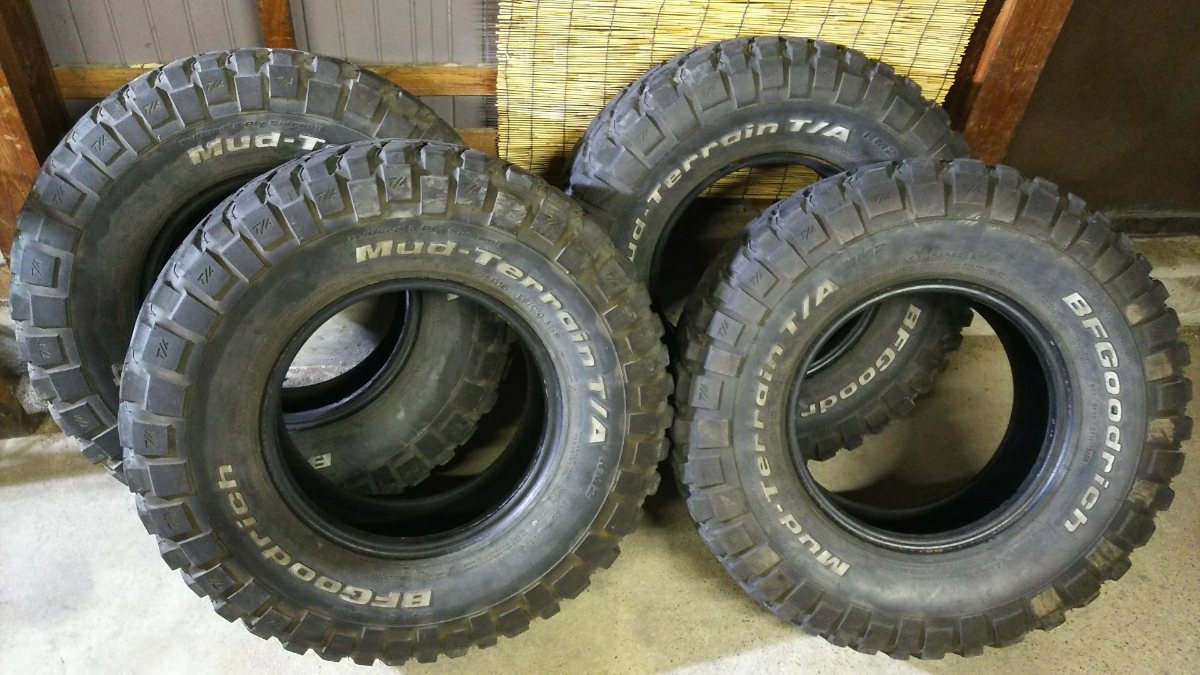 BFグッドリッチ KM2 285/75R16 4本セット 製造年2008年30週 残り溝約6 