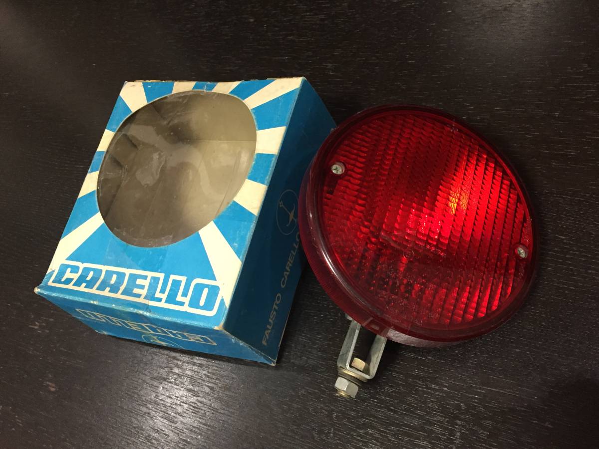 【CARELLO】汎用 リアフォグライト ferrari B.B.512 308GTB 365GTB4 GTC4 400 Alfaromeo Alfasud F12 FIAT 128 Rally 850 キャレロ ランプ