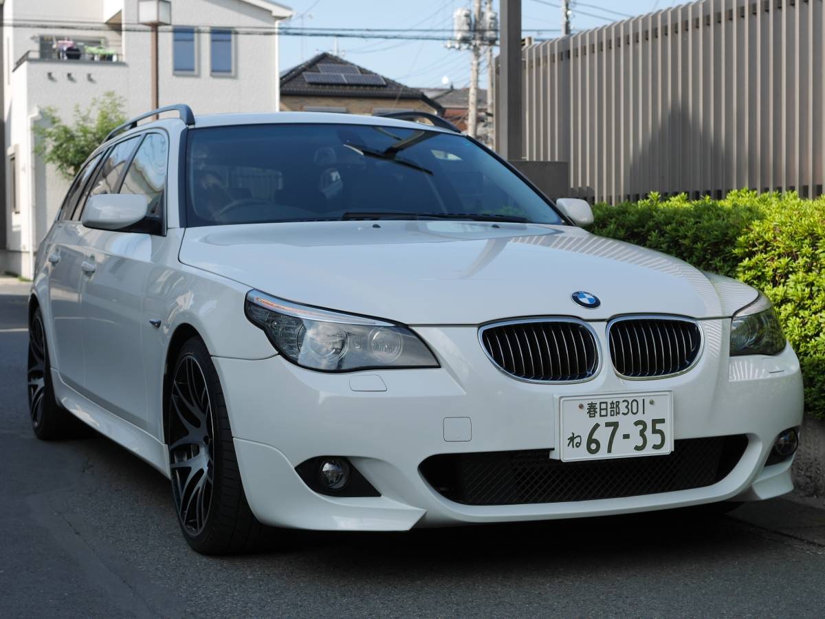 美車 H21年式 後期電子シフト BMW E61 5シリーズ 525Iツーリングハイ 