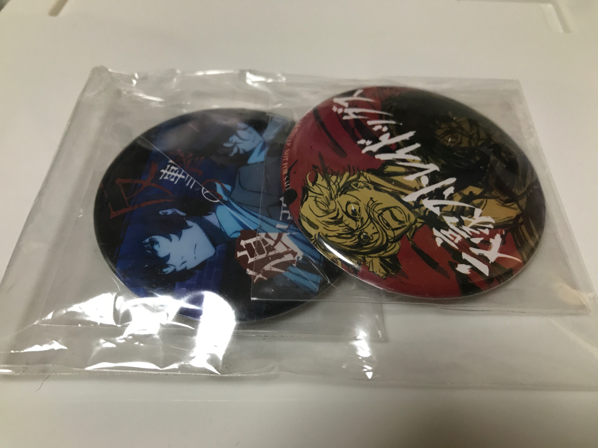 文豪ストレイドッグス 太宰治 中原中也 大博覧会 缶バッジ 原作 【公式 