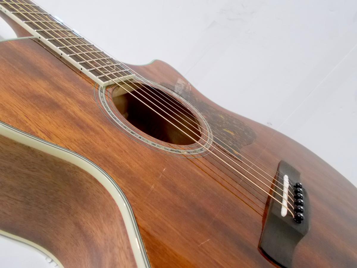 ☆展示新品・送込☆Ibanez AE245/NT☆オールマホガニー エレアコ AE245