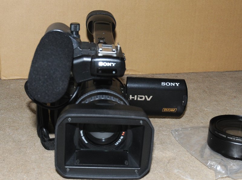 Sony HVR-V1J + ワイコン SONY HVR-V1J 業務用ビデオカメラ ワイコン
