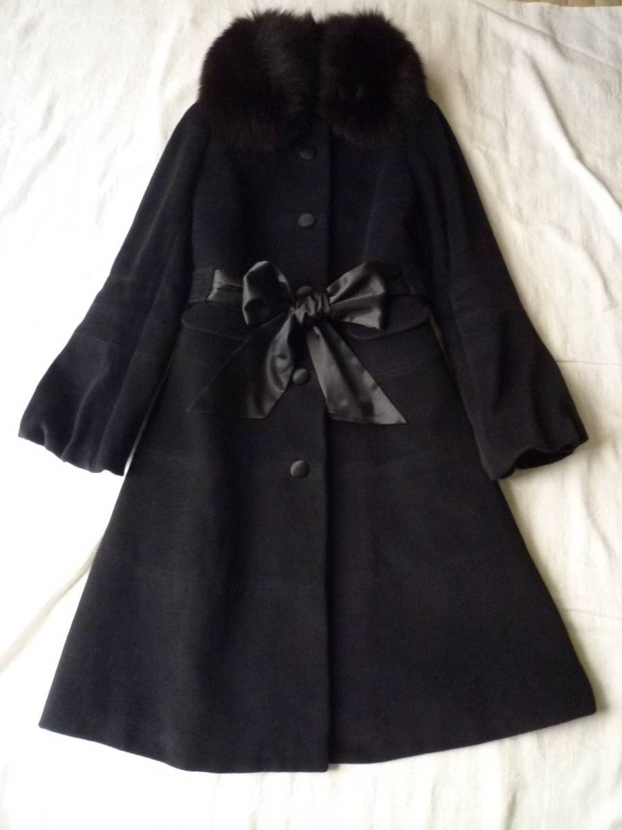 美品】TO BE CHIC FOXファー付きショートコート ジャケット... セール 