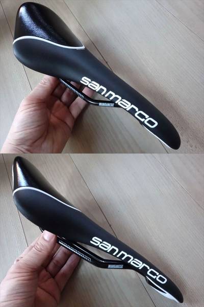 Concor Marco San Selle Supercorsa Saddle - NOS – Rino Light saddle Rails Black | Wide