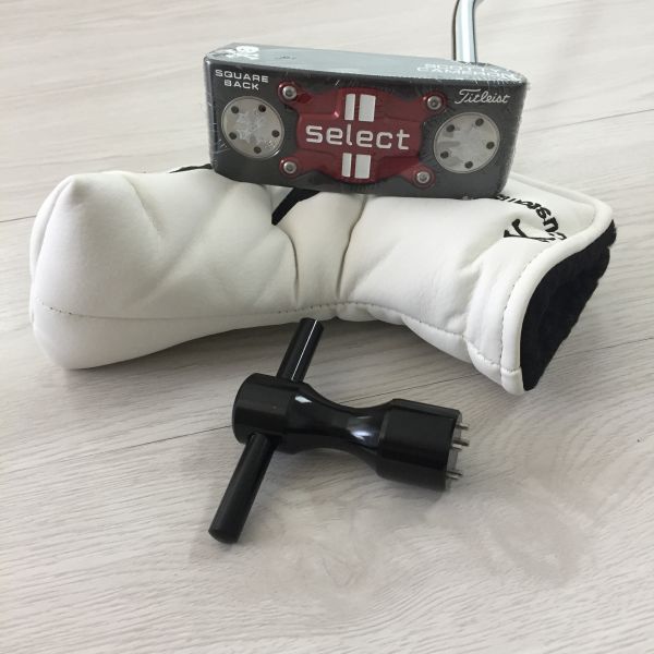 【GEF86】SCOTTY CAMERON SQUARE BACK SELECT■Titleist Putter■タイトリスト ゴルフパター
