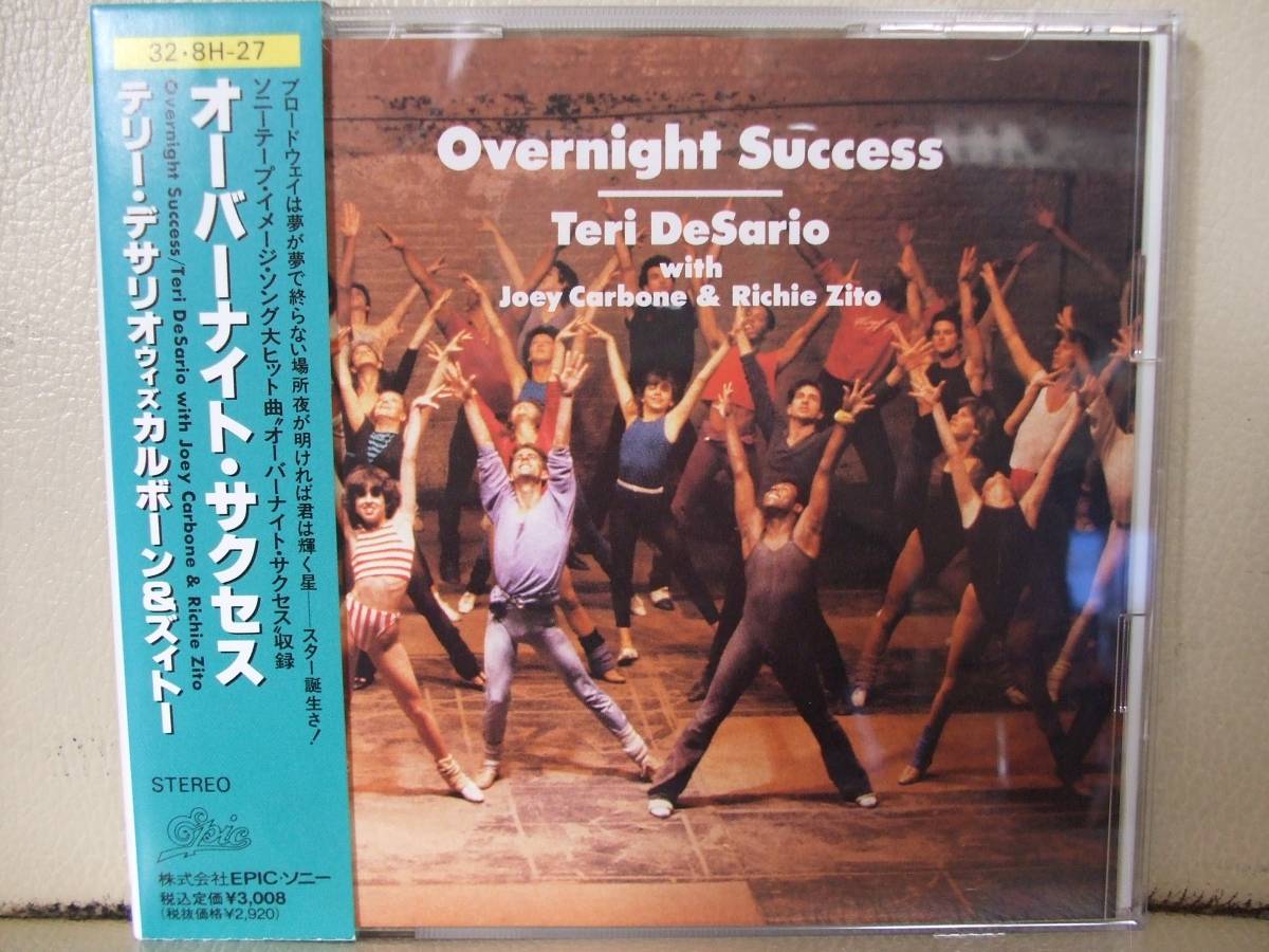 国内初期3200円/箱帯/Teri DeSario/Overnight Success/テリー・デサリオ/オーバーナイト・サクセス