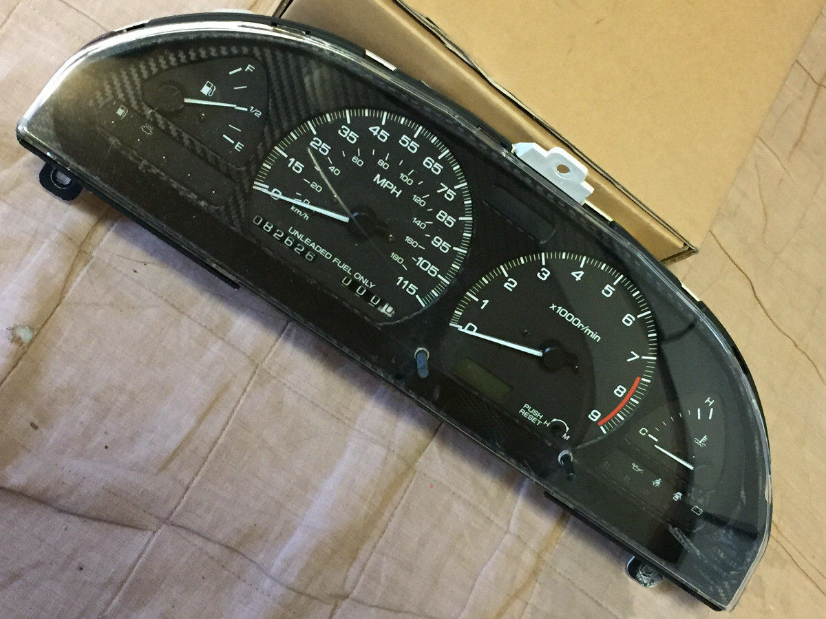 180SX シルビア S13 240SX 日産 USDM 純正 マイルメーター - メルカリ 