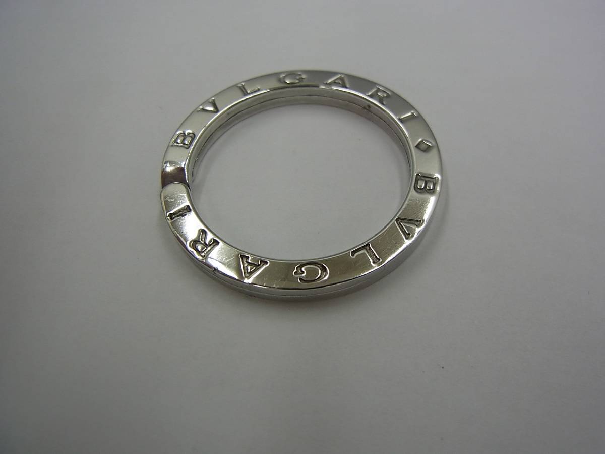 ブルガリ キーホルダー ビーゼロワン B-ZERO1 シルバー 925 BVLGARI