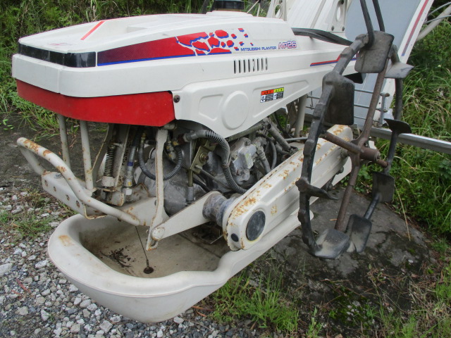 鹿児島発　三菱　2条植え　歩行田植え機　MP26 中古 歩行 田植機 2条植え – 農キング