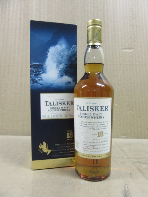 公式 オンライン タリスカー TALISKER 18年 700ml 45.8度 箱付 【公式