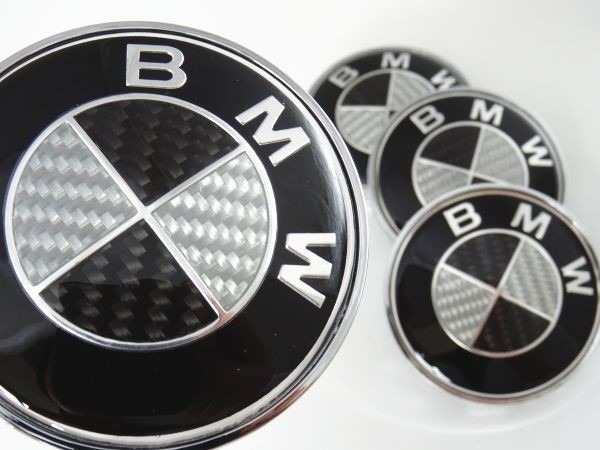送料0 BMW 6シリーズ F06 F12 F13 リアルカーボン ホイールセンターキャップセット 1台分