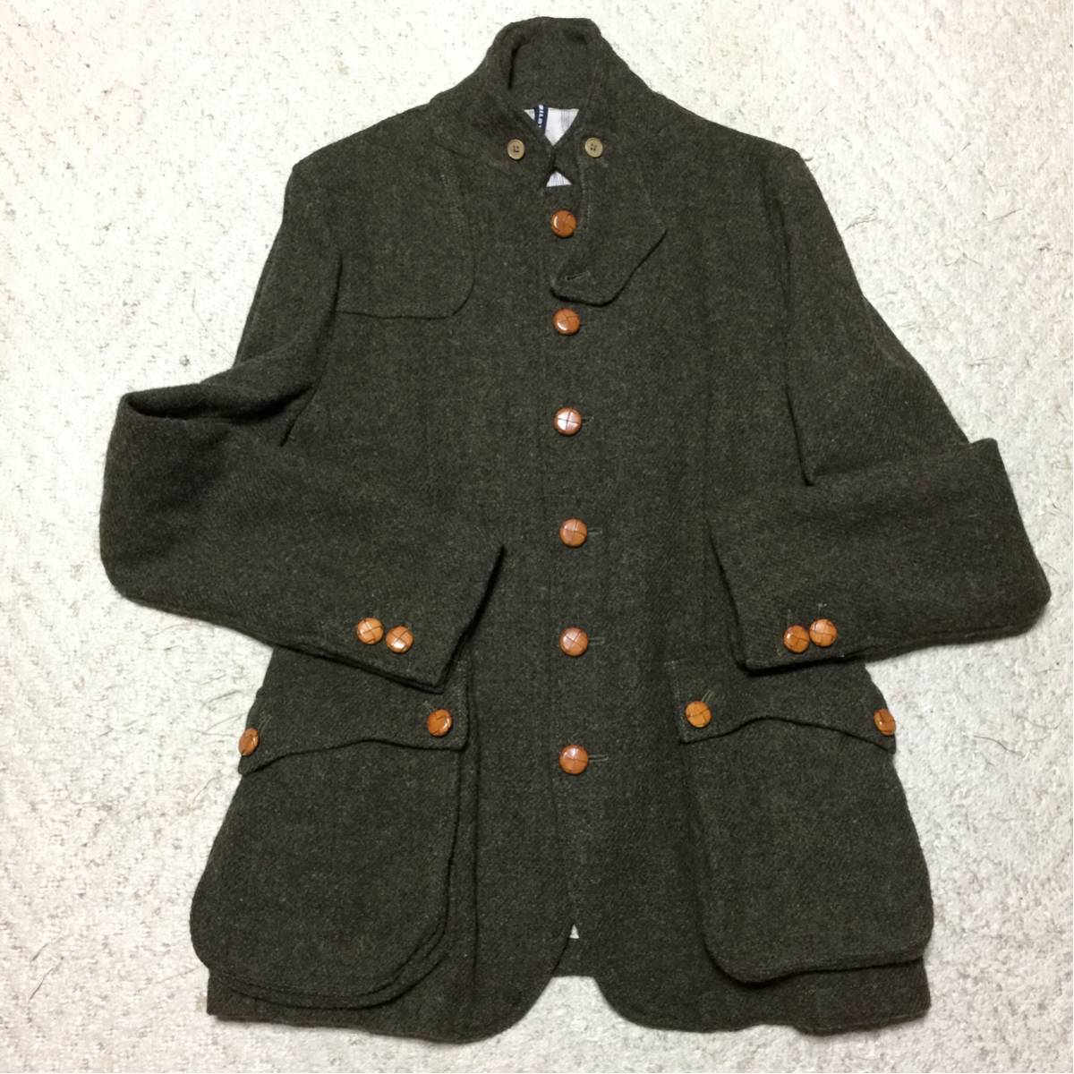ハリスツイード×TRILBY タウン ジャケット