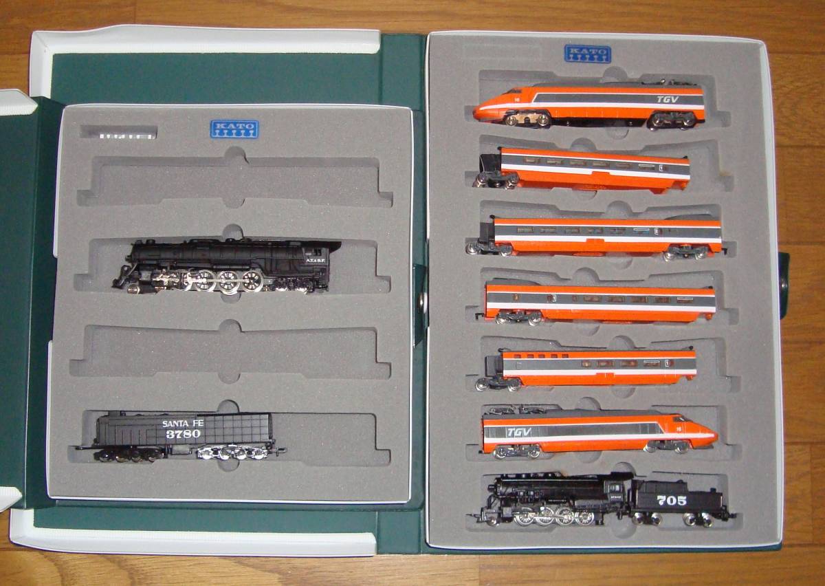 BACKMAN 蒸気機関車 4-8-4 + 2-8-0 + TGV 【公式通販】