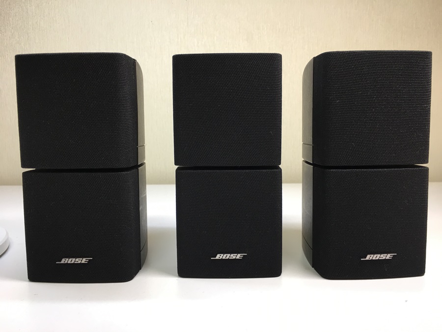 即 美品 BOSE サテライトスピーカー 3個セット AM15付属品 キューブ