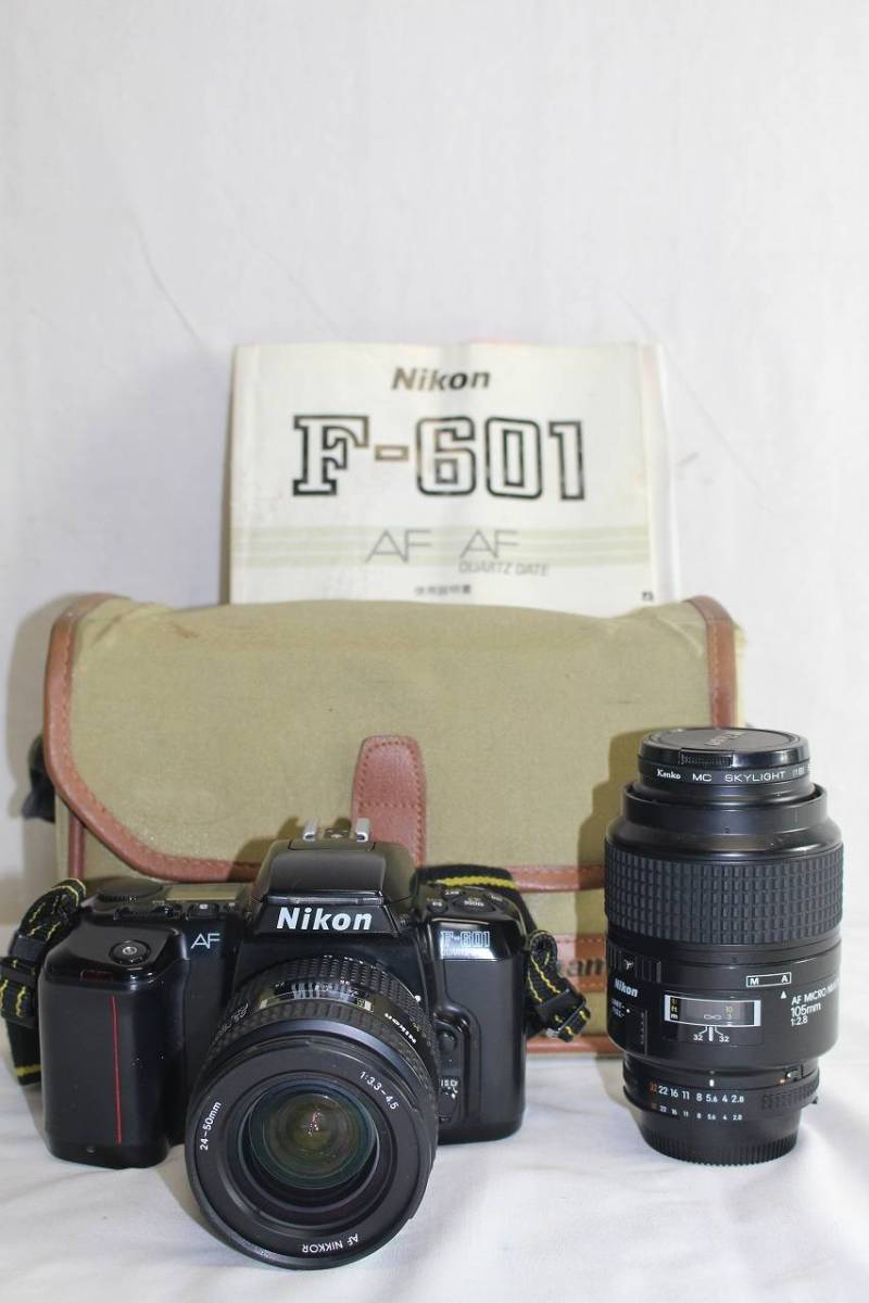 Appareil photo argentique NIKON F601 + objectif NIKKOR 28-80 mm - Photo, audio & vidéo