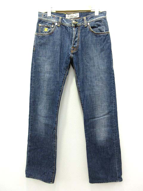 ヤコブコーエン JACOB COHEN J620 デニム パンツ ジーンズ レギュラー ストレート 30 青 ブルー T3739