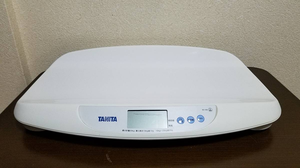 ◇ 動作確認済み ◇　タニタ　ベビースケール　BD-586　体重計　赤ちゃん