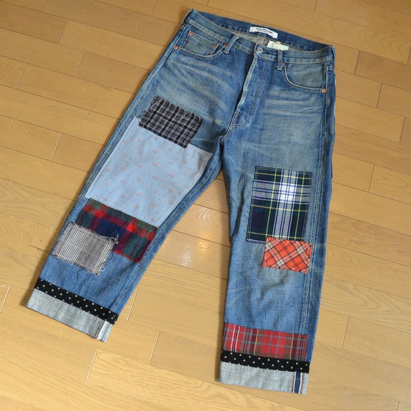JUNYA WATANABE denim 13AW パッチワークデニム S ジュンヤ