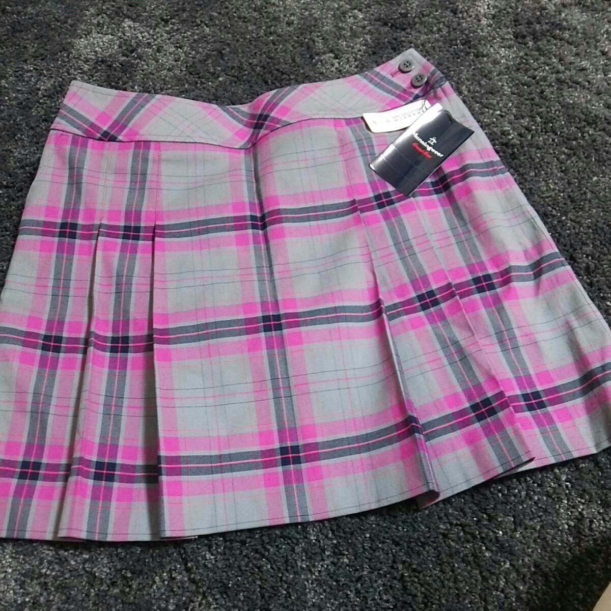 マンシングレディーススカート秋冬物新品タグつきMUNSINGWEARウエスト67センチ