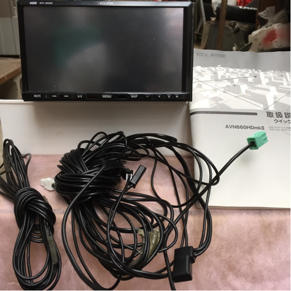 423 イクリプス HDDナビAVN660HDmkII 完 イクリプス AVN660HDmkⅡ HDD 