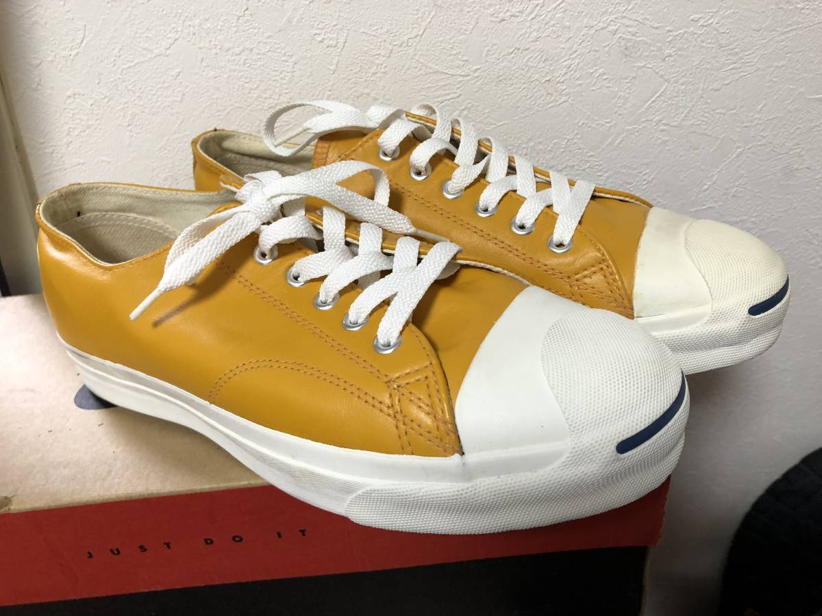 90s 中国製 コンバース ジャックパーセル ゴールド 28センチ 新品 から 
