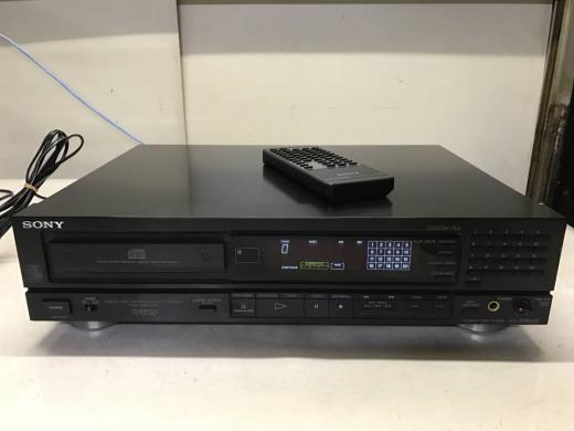 SONY CDP-228ESD CD PLAYER リモコン付き ジャンク扱い0657 CDデッキ