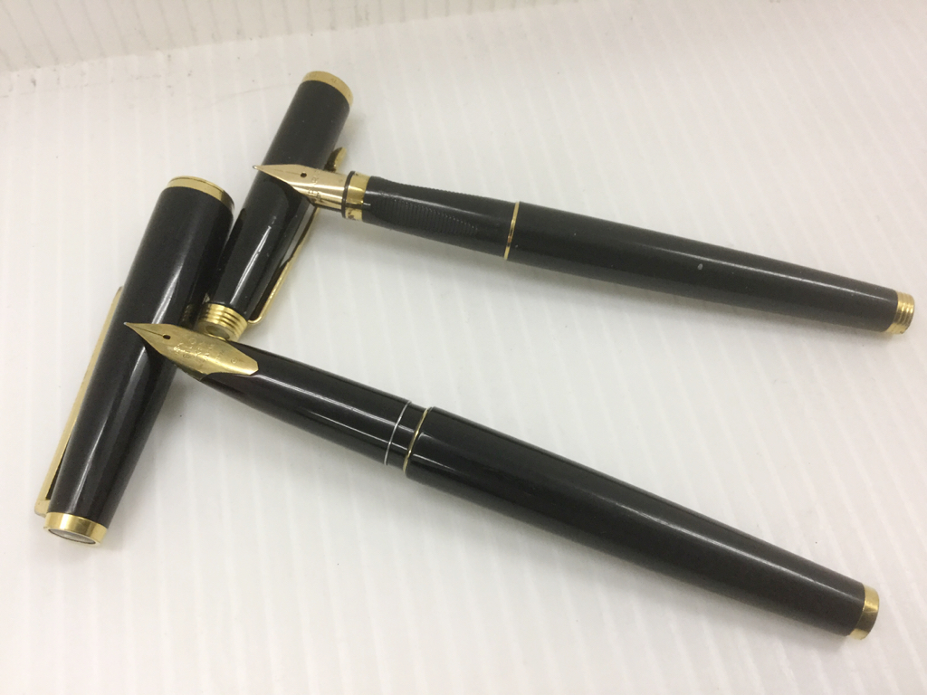 パーカー万年筆　PILOT万年筆 PARKER PILOT/パーカー パイロット ペン先18K 万年筆 2本セット