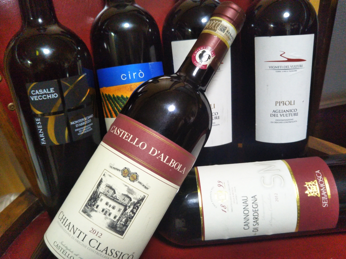 1円～　☆イタリアワイン☆　6本セット販売　赤ワイン　セット