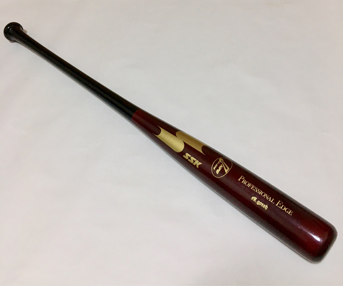 後藤光尊 実使用直筆サインバット オリックスバファローズ NPB