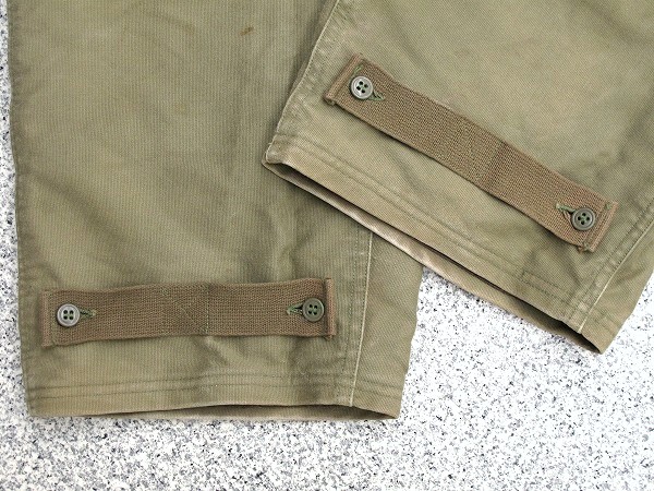米軍実物 40～50s USN N-1 デッキパンツ S ビンテージ U.S.NAVY 米軍