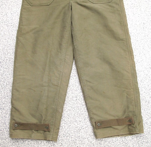 米軍実物 40～50s USN N-1 デッキパンツ S ビンテージ U.S.NAVY 米軍