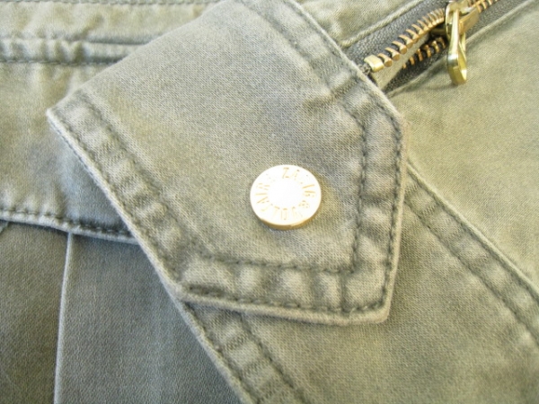 ザディグエヴォルテール Zadig&Voltaire ジャケット ブルゾン サイズM カーキ レディース 春・秋物 美品 ザディグ エ ヴォルテール(ZADIG \u0026 VOLTAIRE) 2022年春夏ウィメンズ