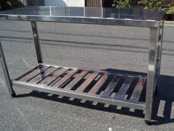 アズマ製作所 ◎綺麗【 azuma アズマ ステンレス台 業務用 作業台 厨房