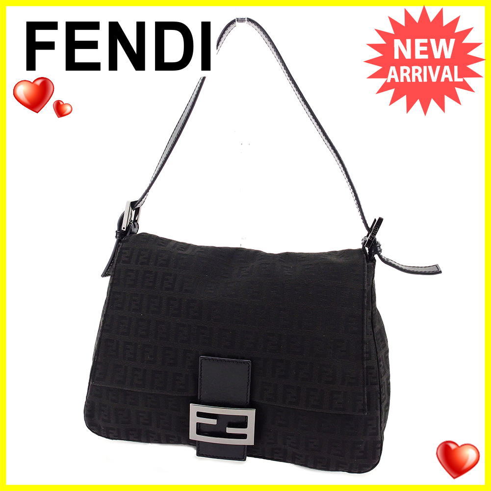 フェンディ FENDI ショルダーバッグ ワンショルダー レディース マンマバケット ズッカ [中古] 超美品 セール T3393